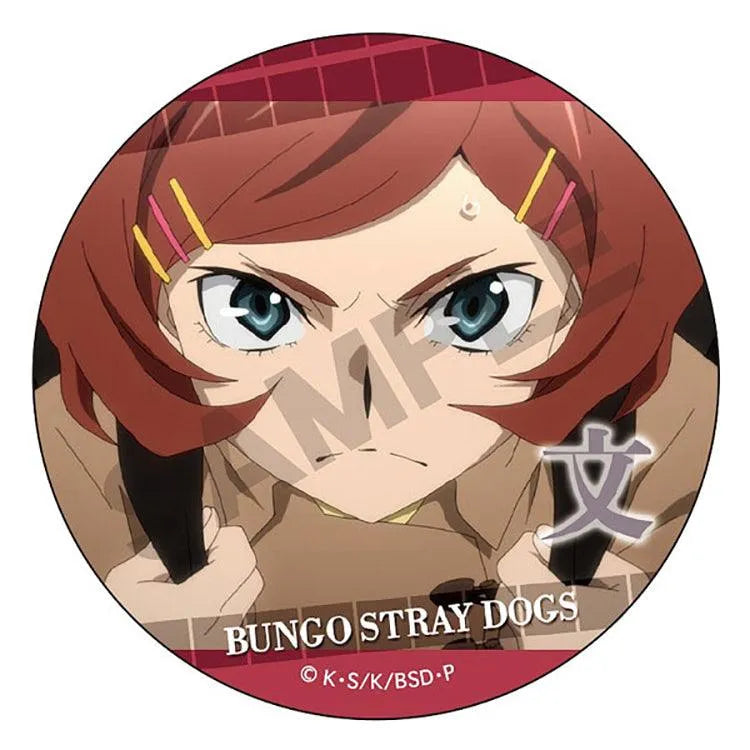 Bungo Stray Dogs Anime Merch - Trading Tin Badge (1 Random) - Doki Doki Land