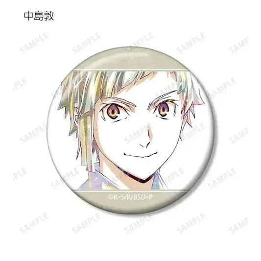 Bungo Stray Dogs Anime Merch - Vol.3 Trading Ani-Art Tin Badge (1 Random) - Doki Doki Land