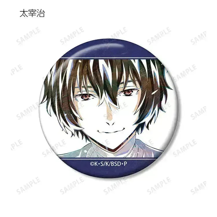 Bungo Stray Dogs Anime Merch - Vol.3 Trading Ani-Art Tin Badge (1 Random) - Doki Doki Land