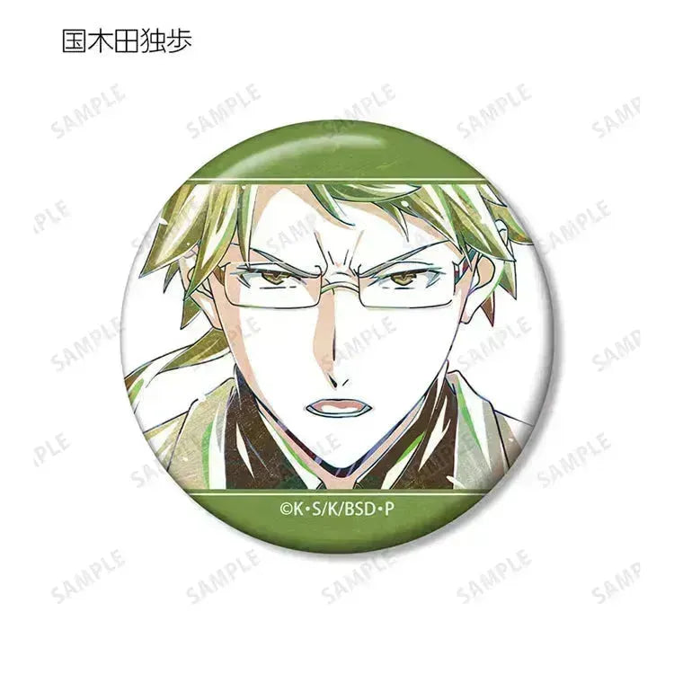 Bungo Stray Dogs Anime Merch - Vol.3 Trading Ani-Art Tin Badge (1 Random) - Doki Doki Land