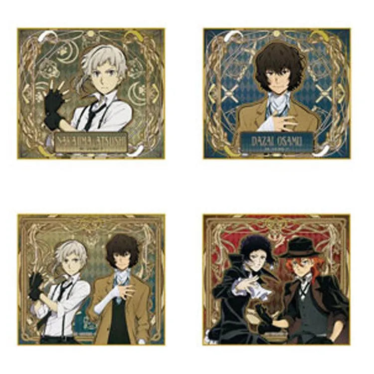 Bungo Stray Dogs Anime Merch - Art Nouveau Art Mini Shikishi (1 Random) - Doki Doki Land