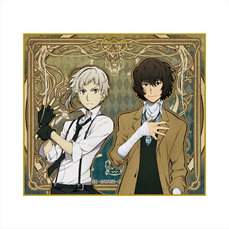 Bungo Stray Dogs Anime Merch - Art Nouveau Art Mini Shikishi (1 Random) - Doki Doki Land