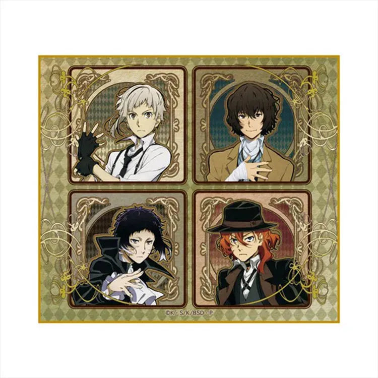 Bungo Stray Dogs Anime Merch - Art Nouveau Art Mini Shikishi (1 Random) - Doki Doki Land