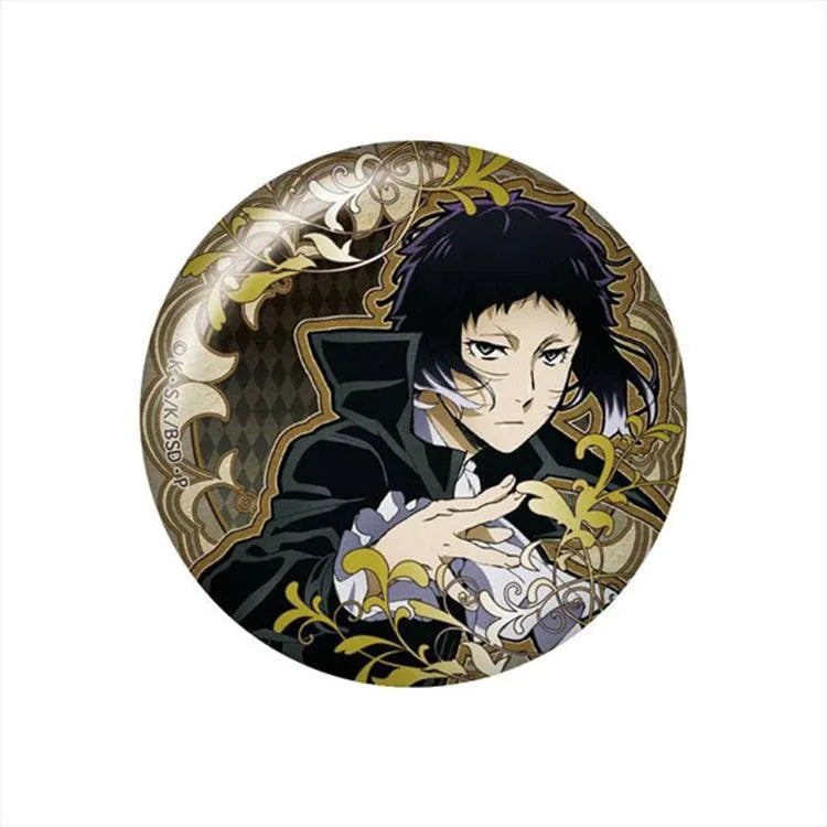 Bungo Stray Dogs Anime Merch - Art Nouveau Art Can Badge (1 Random) - Doki Doki Land
