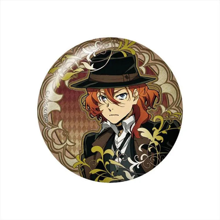 Bungo Stray Dogs Anime Merch - Art Nouveau Art Can Badge (1 Random) - Doki Doki Land