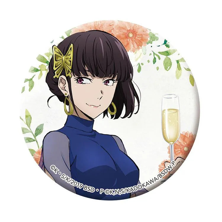 Bungo Stray Dogs Anime Merch - Character Can Badge (1 Random) - Doki Doki Land