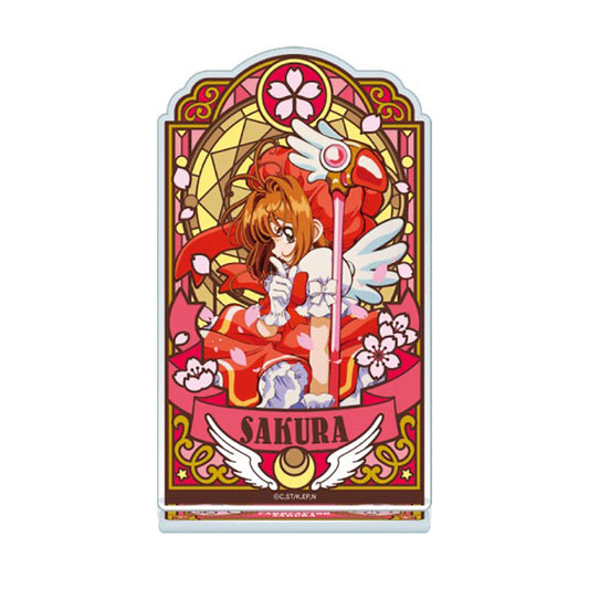 Cardcaptor Sakura Anime Merch - Stained Glass-style Acrylic Stand - Doki Doki Land 