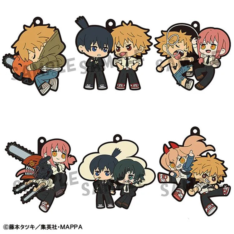 Chainsaw Man Anime Merch - Rubber Mascot Buddy Colle (1 Random) - Doki Doki Land