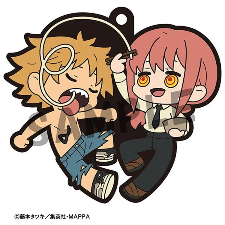 Chainsaw Man Anime Merch - Rubber Mascot Buddy Colle (1 Random) - Doki Doki Land