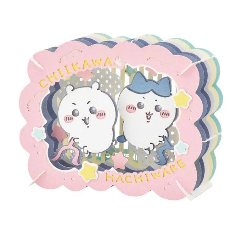 Chiikawa Paper Theatre - PT-325 Chiikawa & Hachiware - Doki Doki Land
