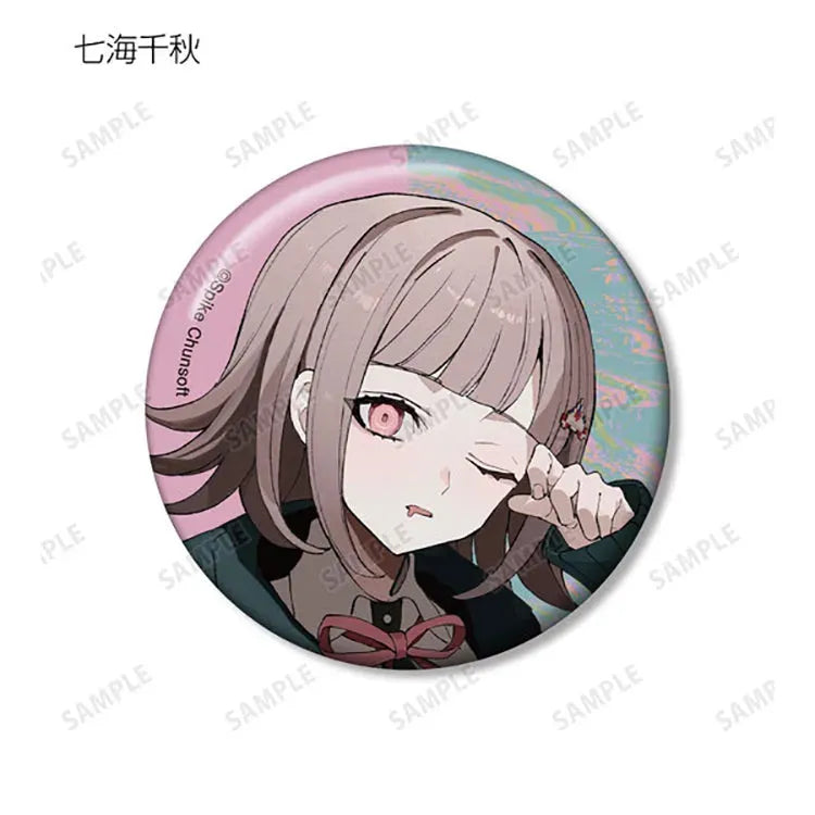 Danganronpa Anime Merch - New Illustration Art by Sakusya2 Trading Tin Badge (1 Random) - Doki Doki Land