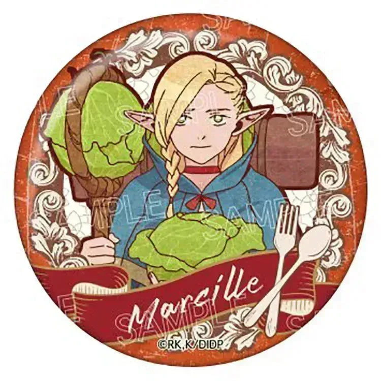 Delicious in Dungeon Anime Merch - Vintage Series Can Badge Vol.2