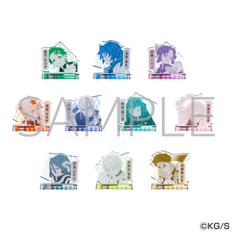 Demon Slayer Anime Merch - Acrylic Stand & Charm Collection (1 Random Type) - Doki Doki Land