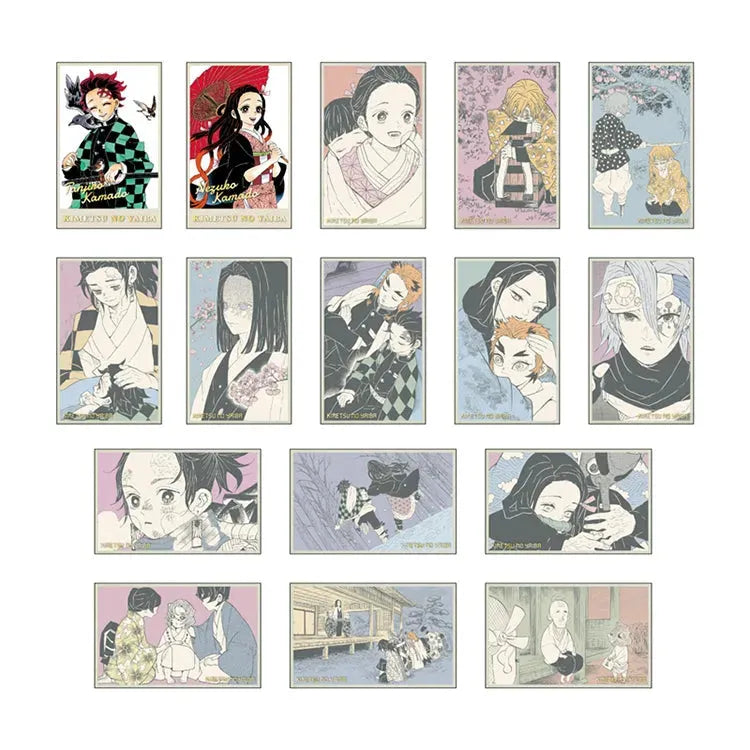 Demon Slayer Anime Merch - Memorial Card Collection Vol.1 (1 Random Type) - Doki Doki Land