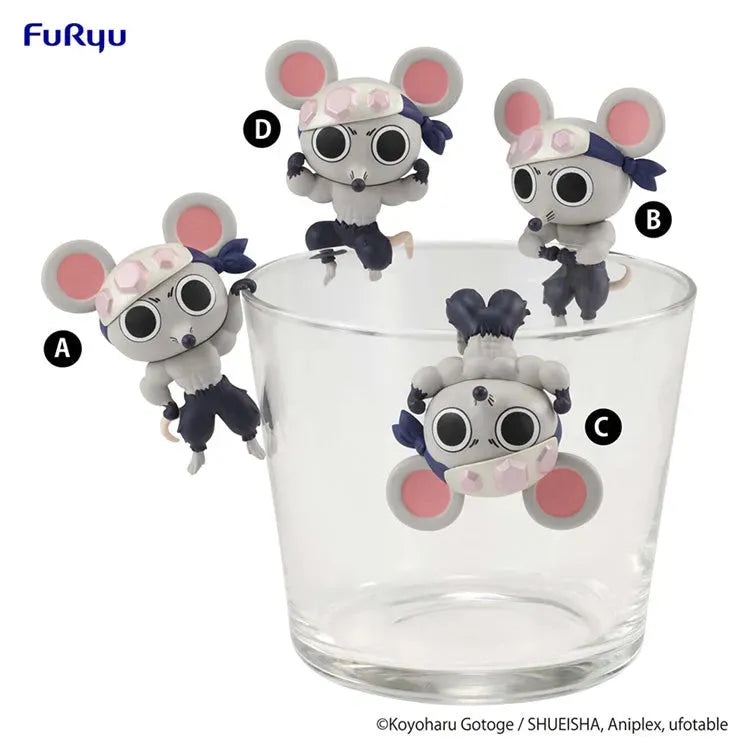 Demon Slayer Hikkake Petit Figure - Muki Muki Mouse Set - Doki Doki Land