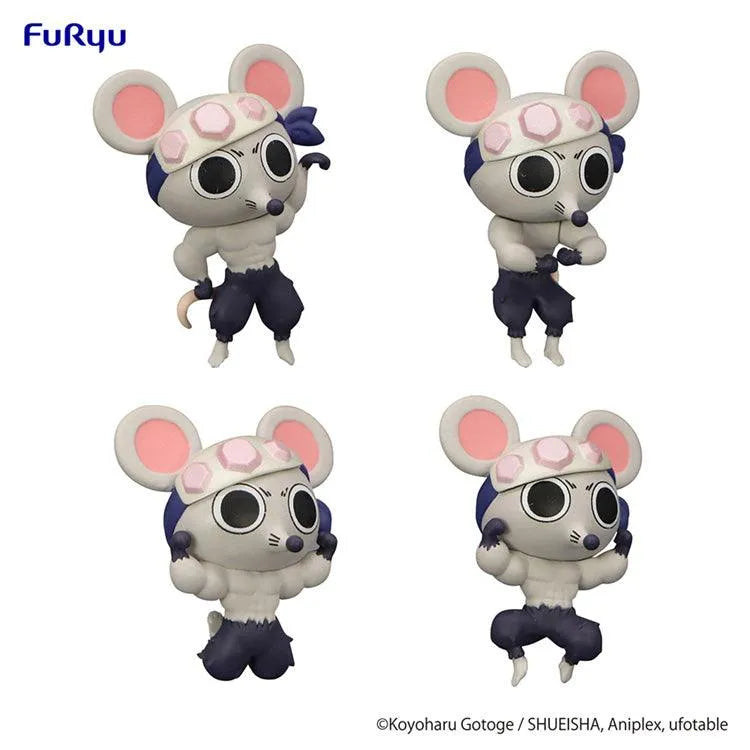 Demon Slayer Hikkake Petit Figure - Muki Muki Mouse Set - Doki Doki Land
