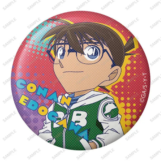 Detective Conan Anime Merch - American Pop Tin Badge (1 Random) - Doki Doki Land