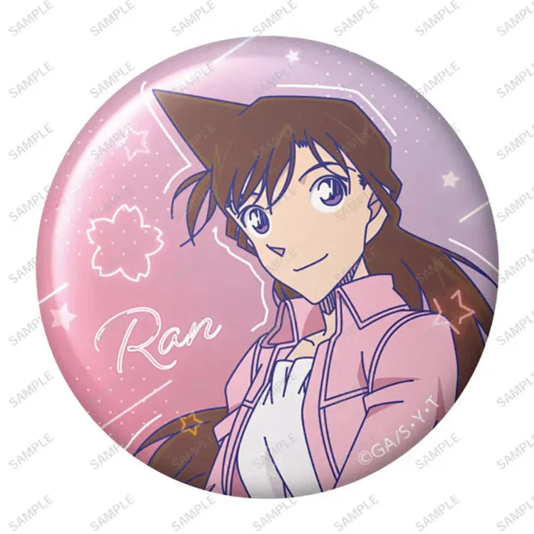 Detective Conan Anime Merch - Emo Neon Tin Badge (1 Random) - Doki Doki Land
