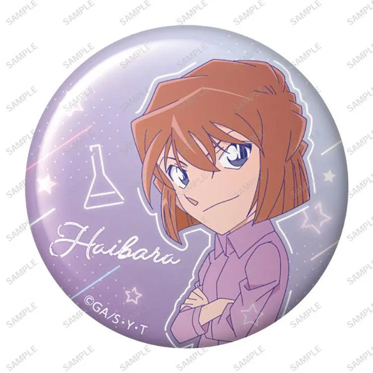 Detective Conan Anime Merch - Emo Neon Tin Badge (1 Random) - Doki Doki Land
