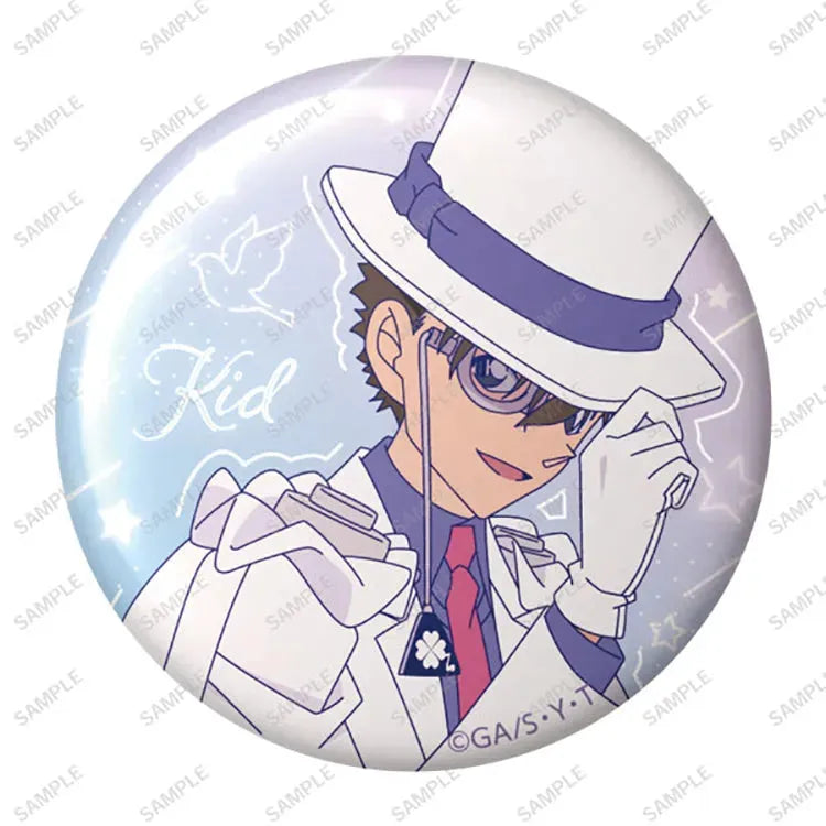 Detective Conan Anime Merch - Emo Neon Tin Badge (1 Random) - Doki Doki Land