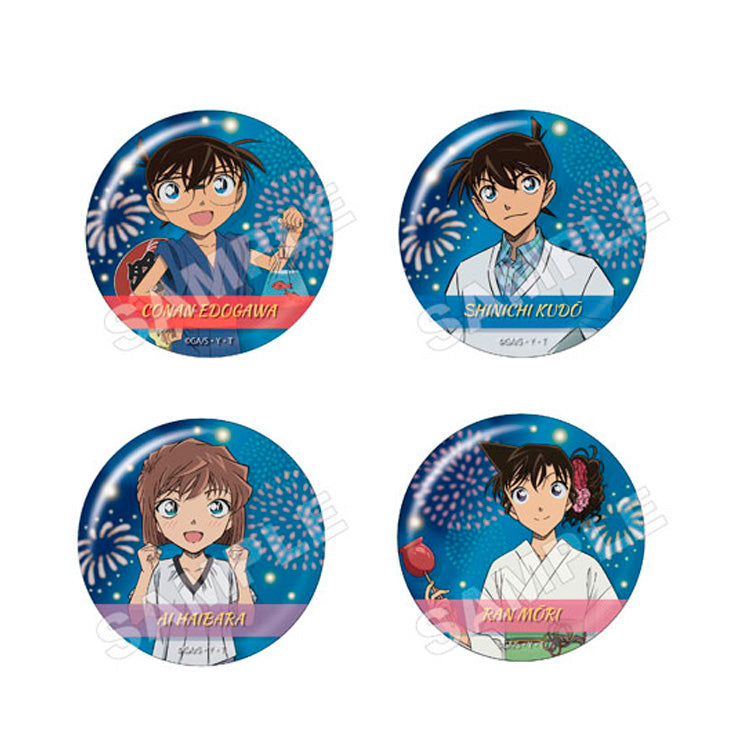 Detective Conan Summer Night Series Foil Tin Badge