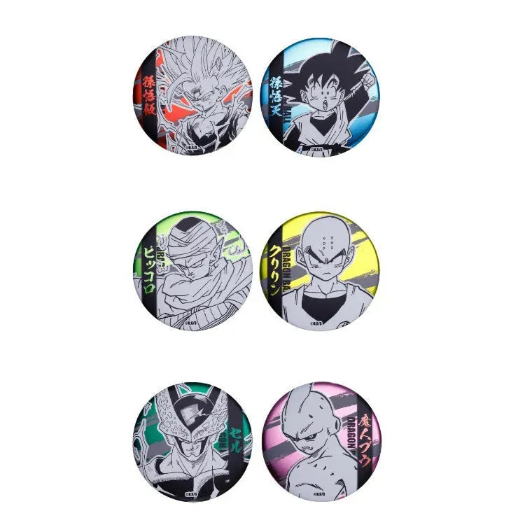 Dragon Ball Anime Merch - Collection Badge Vol.1 (1 Random Type) - Doki Doki Land