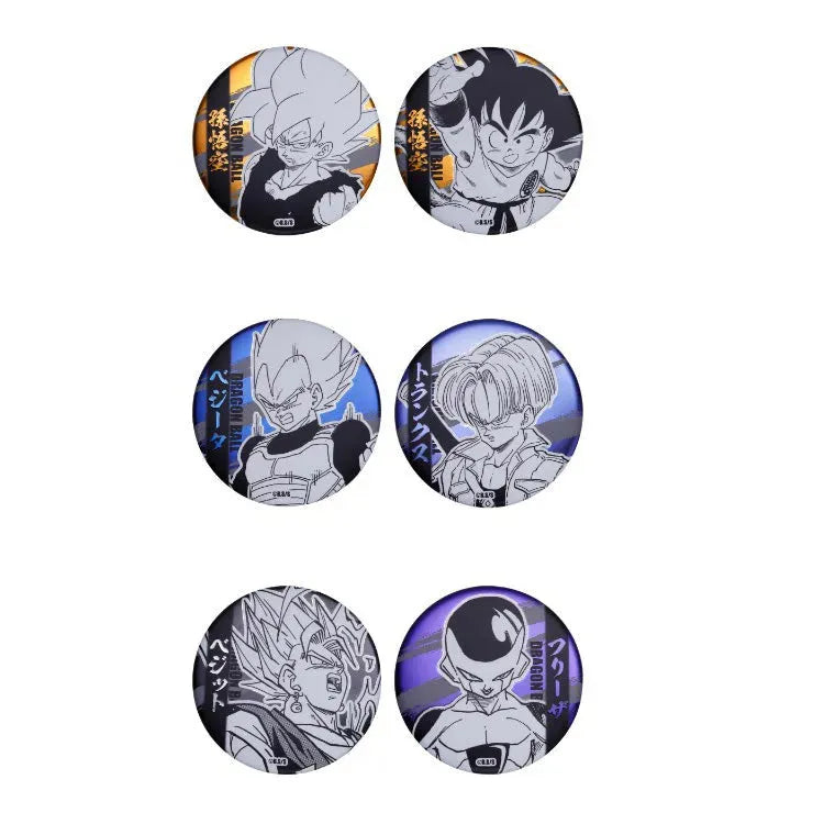 Dragon Ball Anime Merch - Collection Badge Vol.1 (1 Random Type) - Doki Doki Land