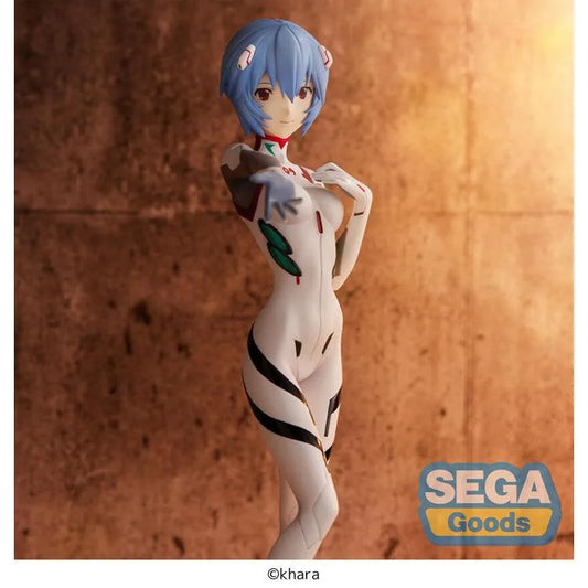 Evangelion SPM Figure - Tentative Name Rei Ayanami Hand Over/Momentary White - Doki Doki Land