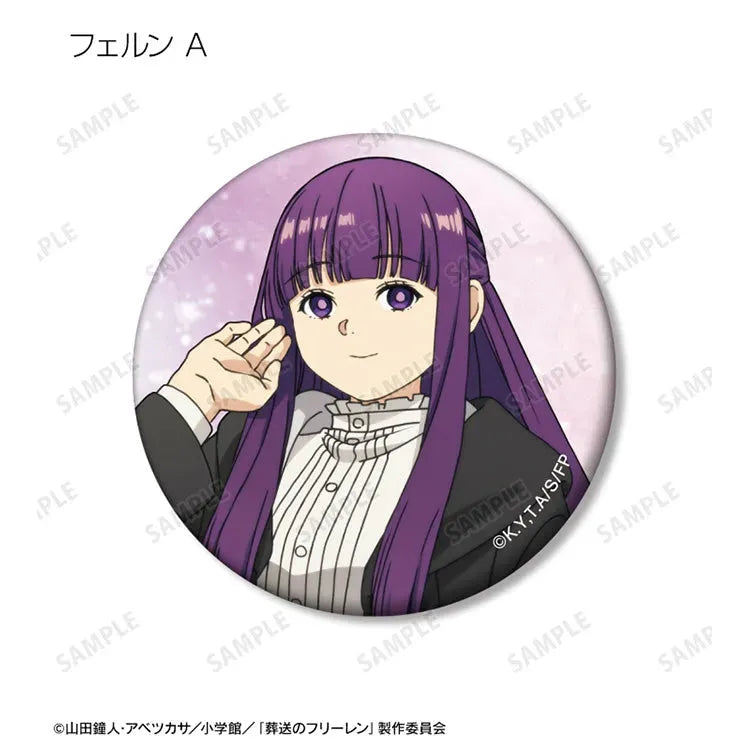 Frieren: Beyond Journey's End Anime Merch - Trading Matte Tin Badge (1 Random) - Doki Doki Land