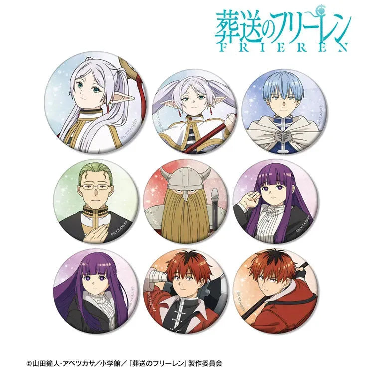 Frieren: Beyond Journey's End Anime Merch - Trading Matte Tin Badge (1 Random) - Doki Doki Land