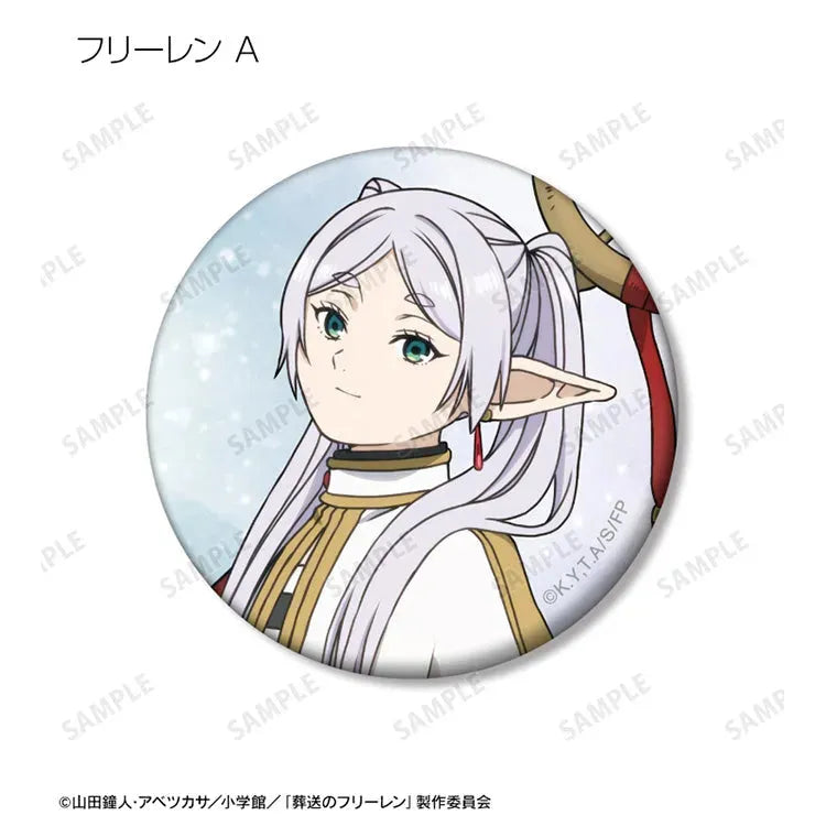 Frieren: Beyond Journey's End Anime Merch - Trading Matte Tin Badge (1 Random) - Doki Doki Land