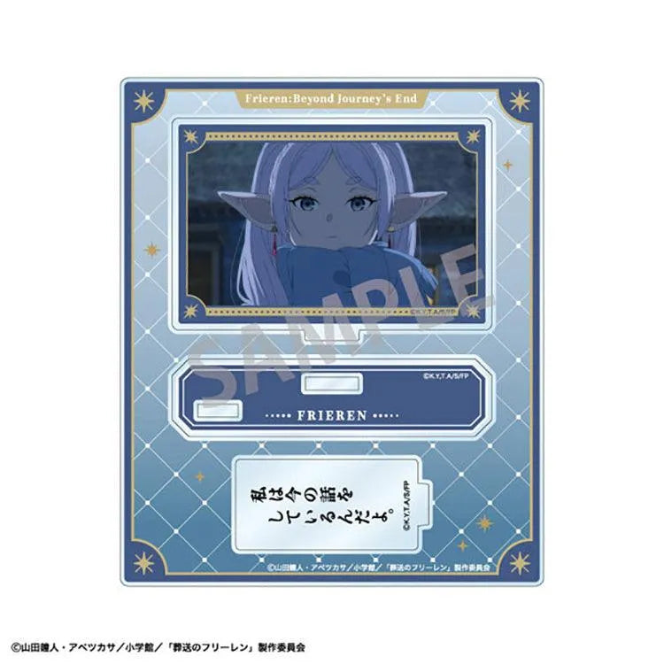 Frieren: Beyond Journey's End Anime Merch - Trading Famous Quote Acrylic Stand - Doki Doki Land