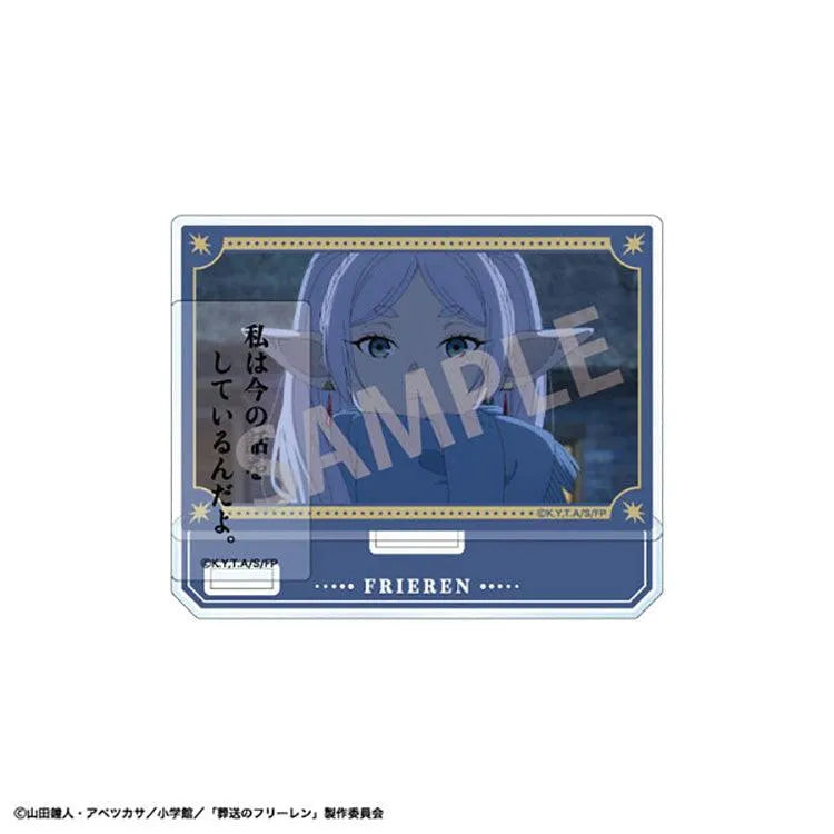 Frieren: Beyond Journey's End Anime Merch - Trading Famous Quote Acrylic Stand - Doki Doki Land