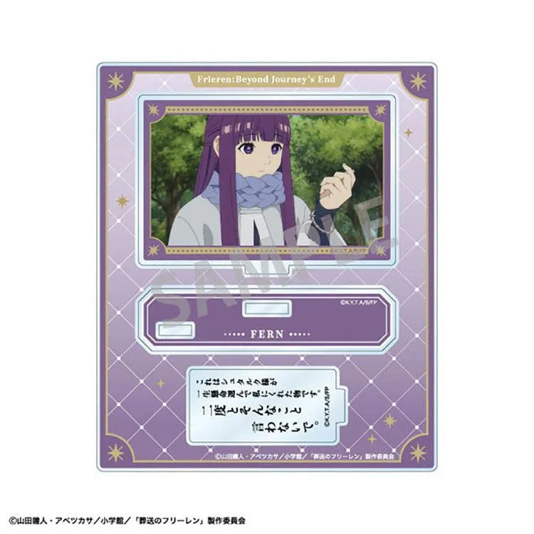 Frieren: Beyond Journey's End Anime Merch - Trading Famous Quote Acrylic Stand - Doki Doki Land