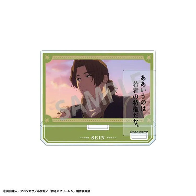 Frieren: Beyond Journey's End Anime Merch - Trading Famous Quote Acrylic Stand - Doki Doki Land