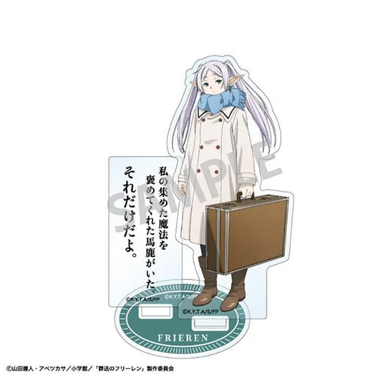 Frieren: Beyond Journey's End Anime Merch - Trading Famous Quote Acrylic Stand - Doki Doki Land