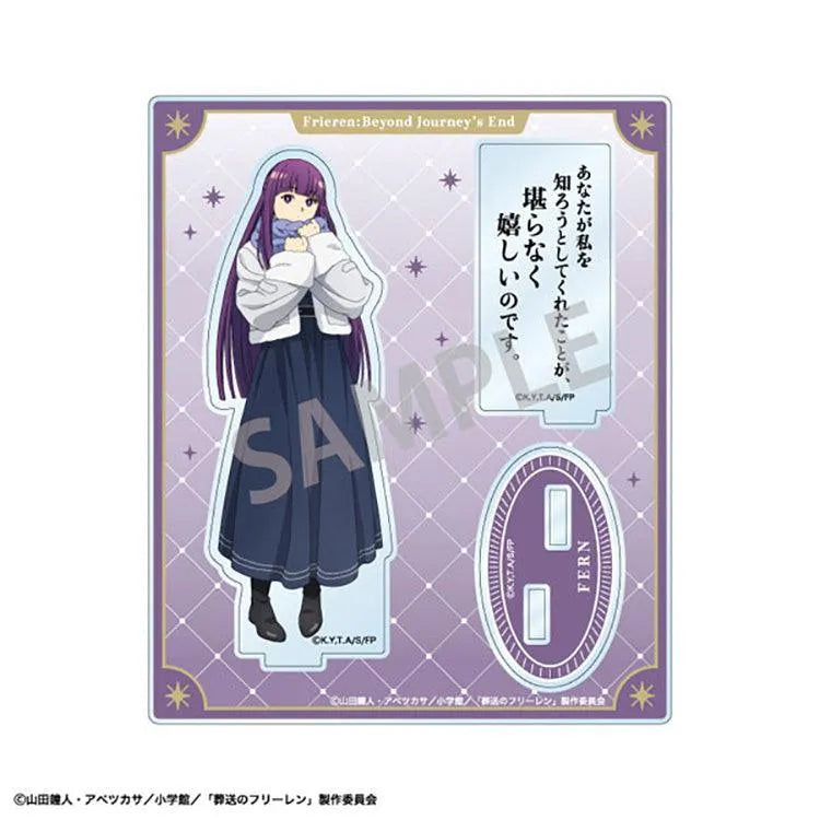 Frieren: Beyond Journey's End Anime Merch - Trading Famous Quote Acrylic Stand - Doki Doki Land