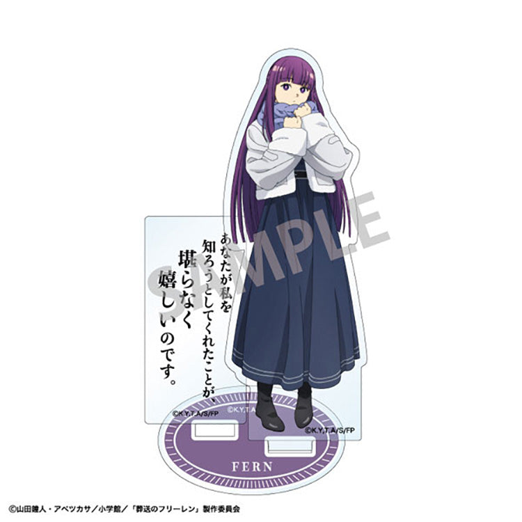 Frieren: Beyond Journey's End Anime Merch - Trading Famous Quote Acrylic Stand