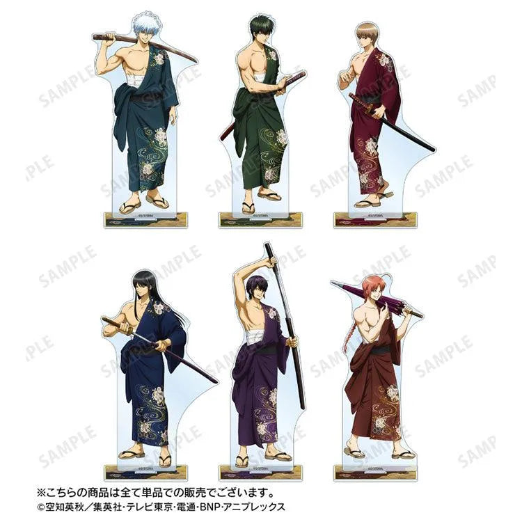 Gintama Anime Merch - Gintoki Sakata Japanese Sarashi Outfit ver. BIG Acrylic Stand - Doki Doki Land