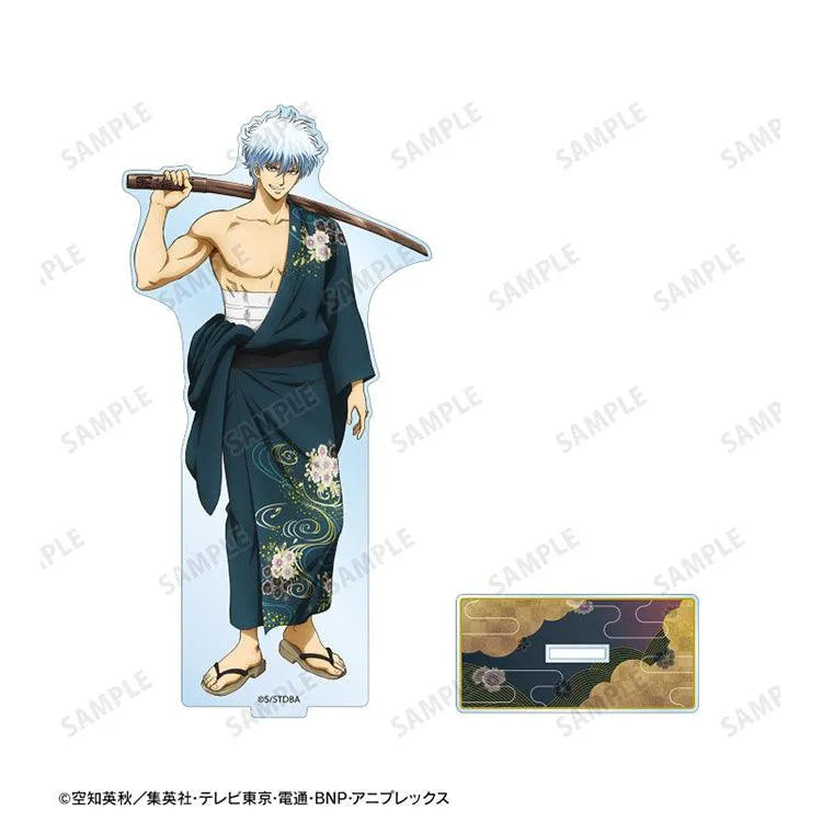 Gintama Anime Merch - Gintoki Sakata Japanese Sarashi Outfit ver. BIG Acrylic Stand - Doki Doki Land