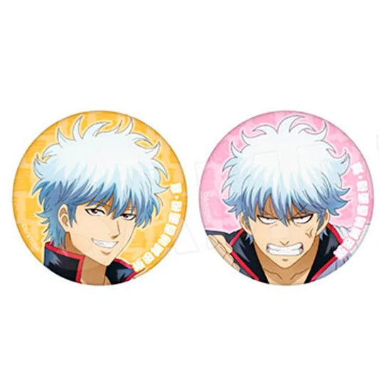Gintama Anime Merch - Gintoki Sakata Matte Can Badge Collection (1 Random) - Doki Doki Land