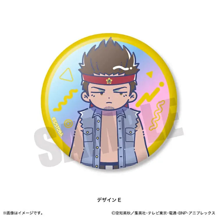 Gintama Anime Merch - Retro Pop Vol.2 Aurora Tin Badge (1 Random) - Doki Doki Land