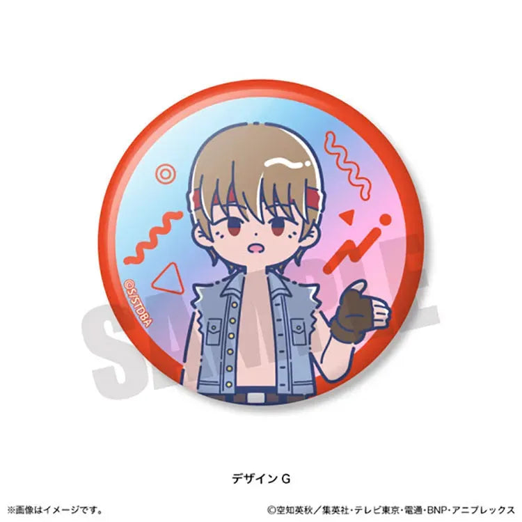 Gintama Anime Merch - Retro Pop Vol.2 Aurora Tin Badge (1 Random) - Doki Doki Land