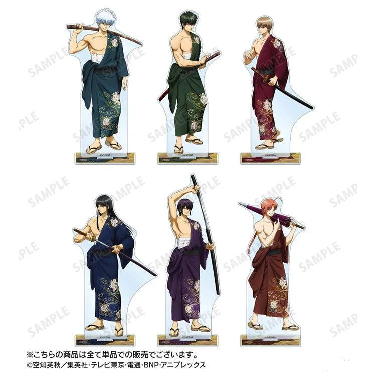 Gintama Anime Merch - Shinsuke Takasugi Japanese Sarashi Outfit ver. BIG Acrylic Stand - Doki Doki Land