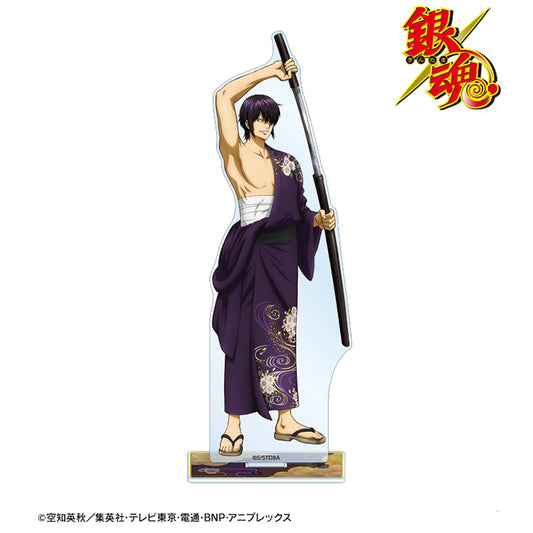 Gintama Anime Merch - Shinsuke Takasugi Japanese Sarashi Outfit ver. BIG Acrylic Stand - Doki Doki Land 