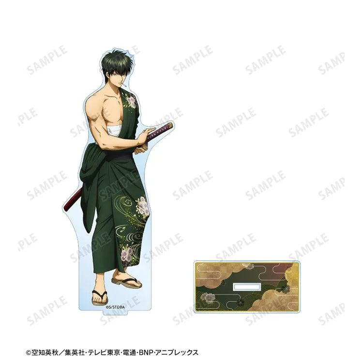 Gintama Anime Merch - Toshiro Hijikata Japanese Sarashi Outfit ver. BIG Acrylic Stand - Doki Doki Land