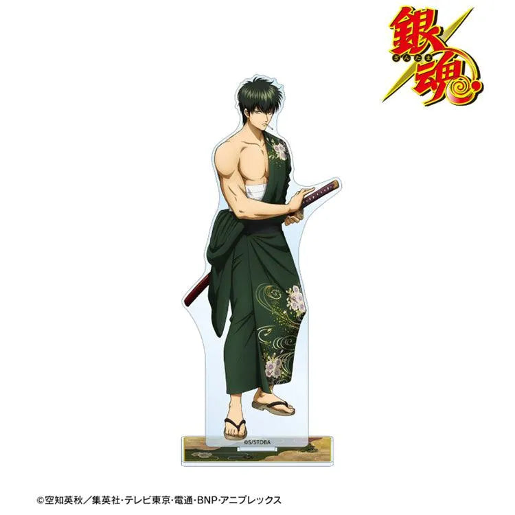 Gintama Anime Merch - Toshiro Hijikata Japanese Sarashi Outfit ver. BIG Acrylic Stand - Doki Doki Land