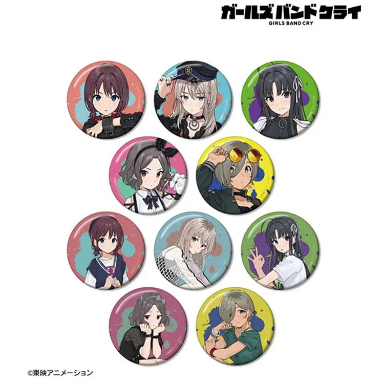 Girls Band Cry Trading Tin Badge ver.A