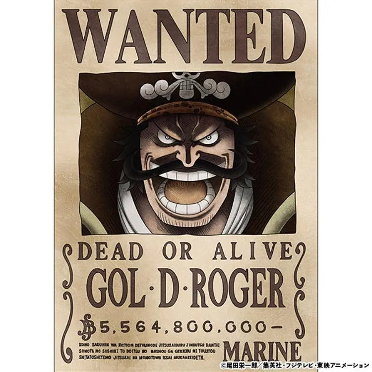 “One Piece" Anime Merch - Marine Issued Official Wanted Poster - Doki Doki Land