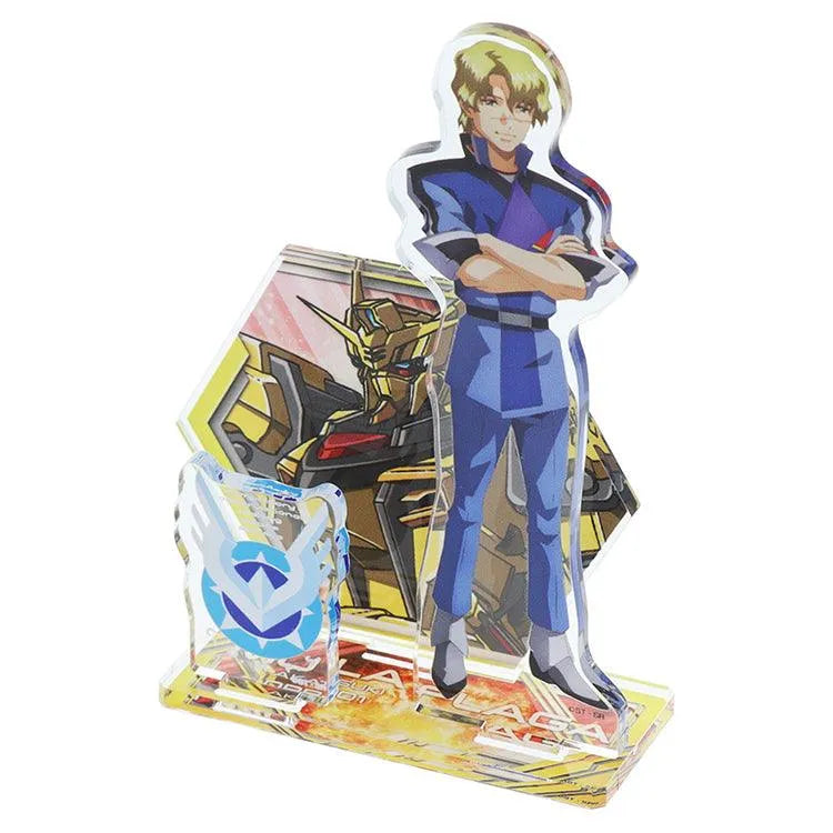 Gundam Anime Merch - Mu La Flaga & Akatsuki Gundam Acrylic Stand - Doki Doki Land